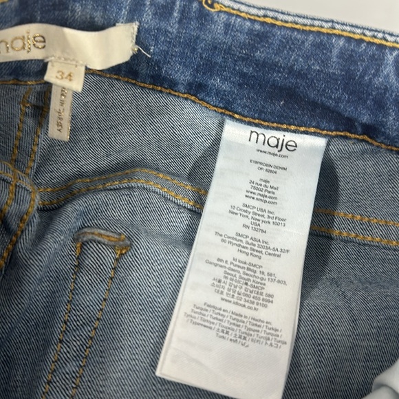 Maje probin skinny jeans blue 2 - Picture 7 of 7